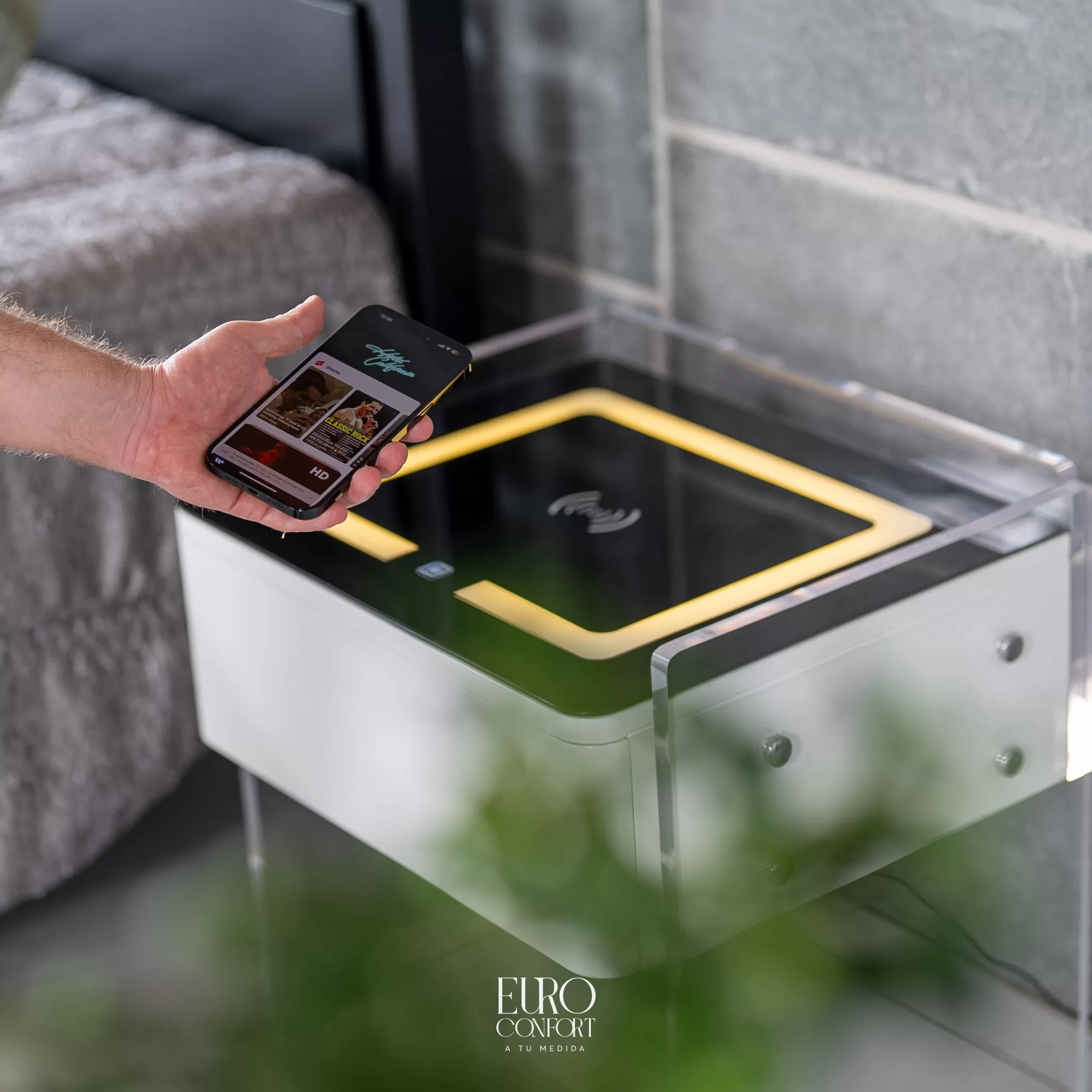 Smart Bedside Table Evolution KL02 - Imagen 2