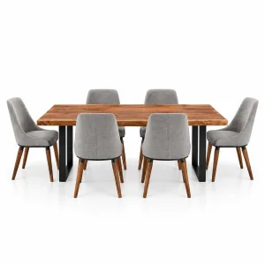 Juego Comedor Guanacaste 200cm (6 sillas)